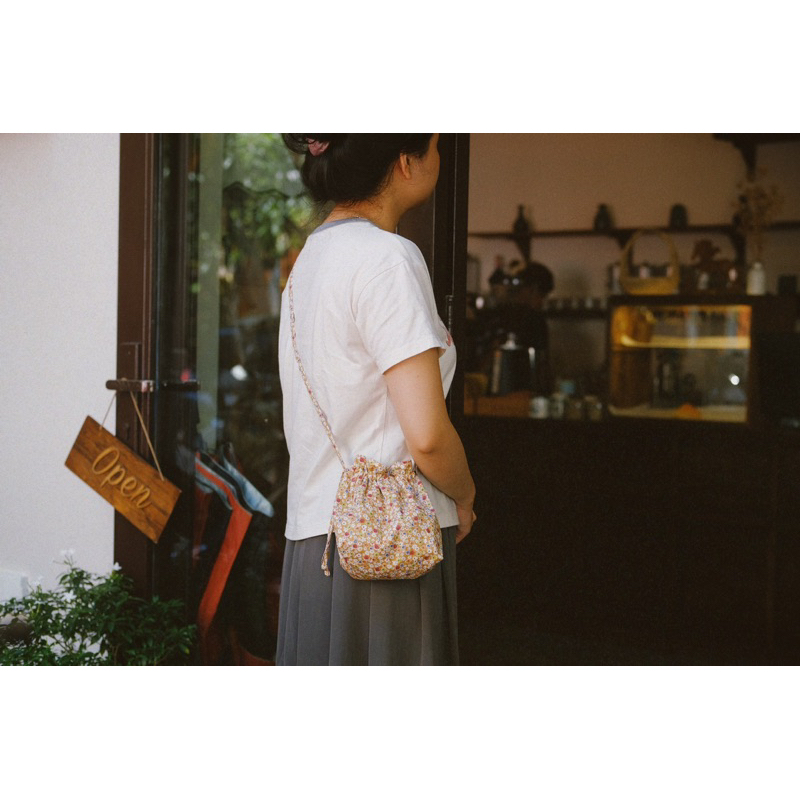 Túi rút đeo chéo Handmade