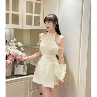 Váy ren bling phối tapta