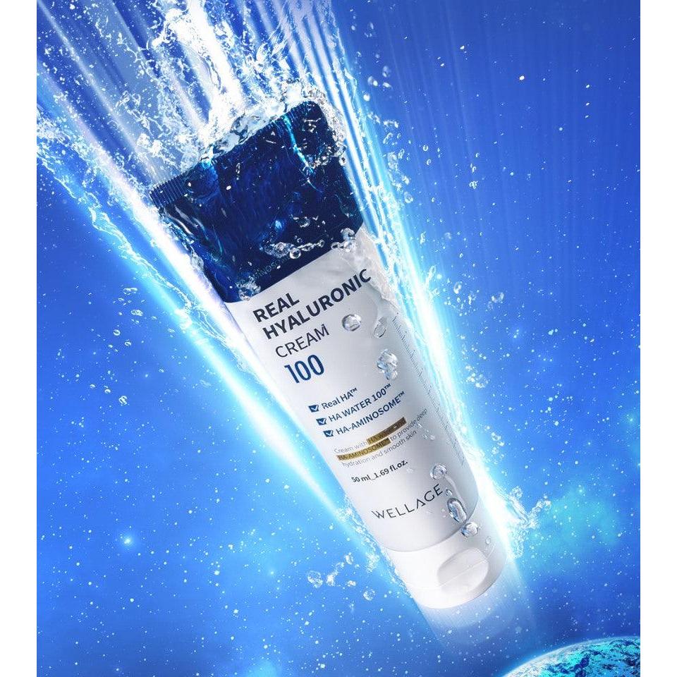 Kem dưỡng da Wellage real hyaluronic cream 50ml