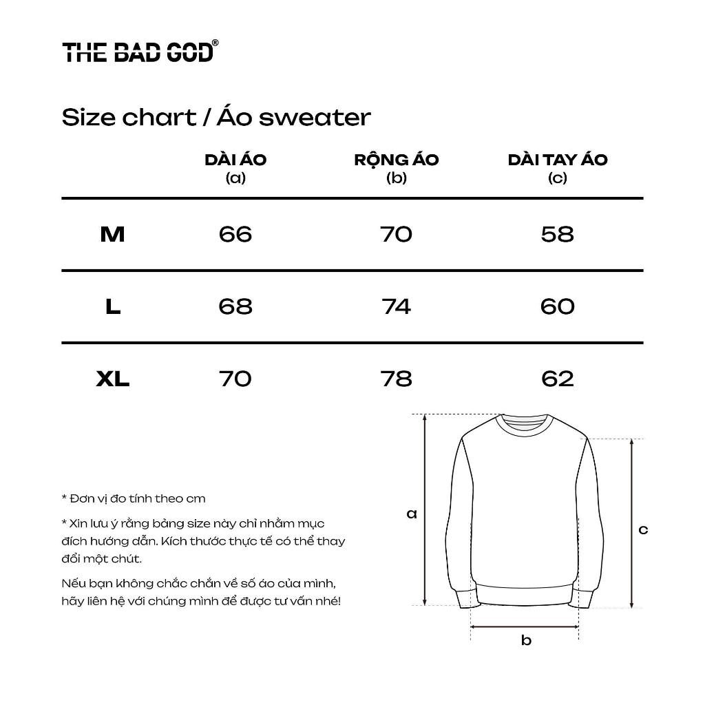 Áo sweater The Bad God Mono Bear