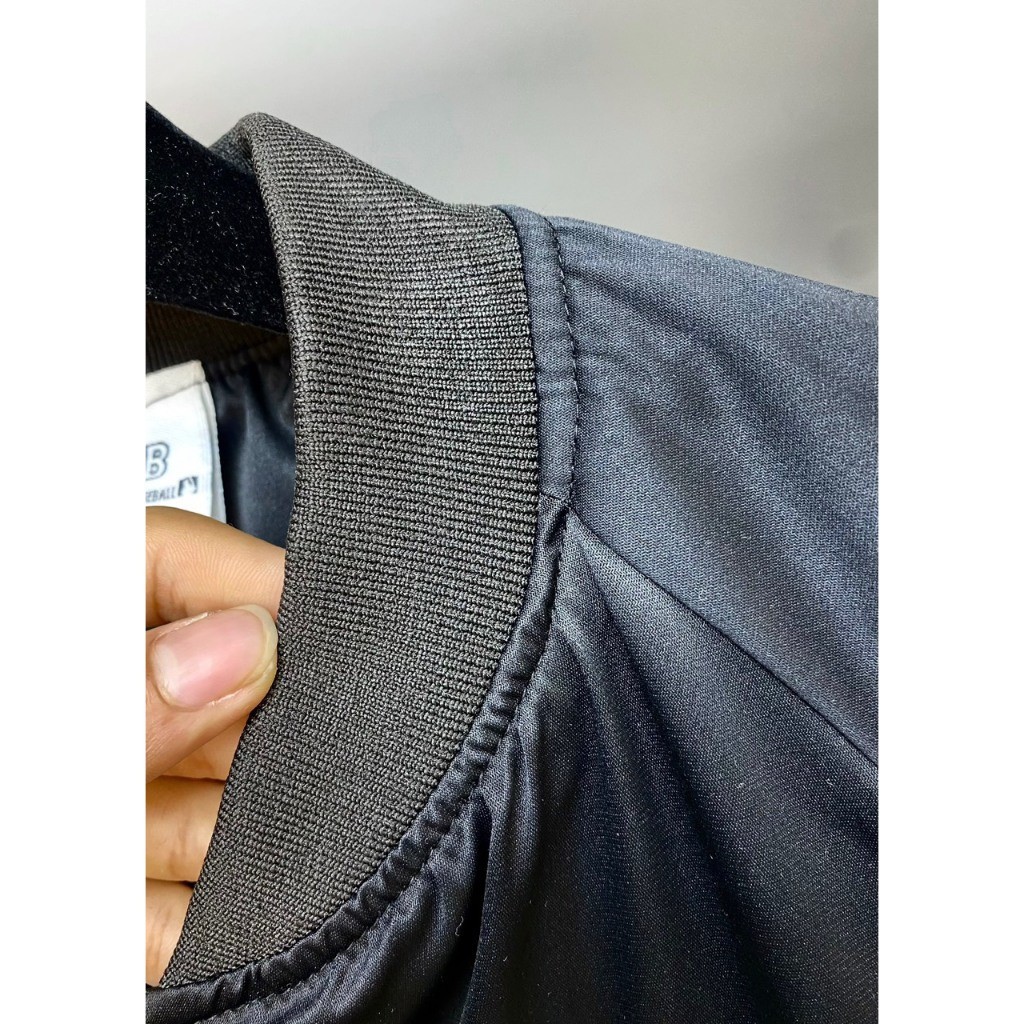 Áo Khoác Gió Nam Nữ MLB NY Logo Thêu Chất Gió 2 Lớp Hàng Chuẩn Cao Cấp Cực Đẹp-Áo Khoác Gió NY Cao Cấp Hottrend2023