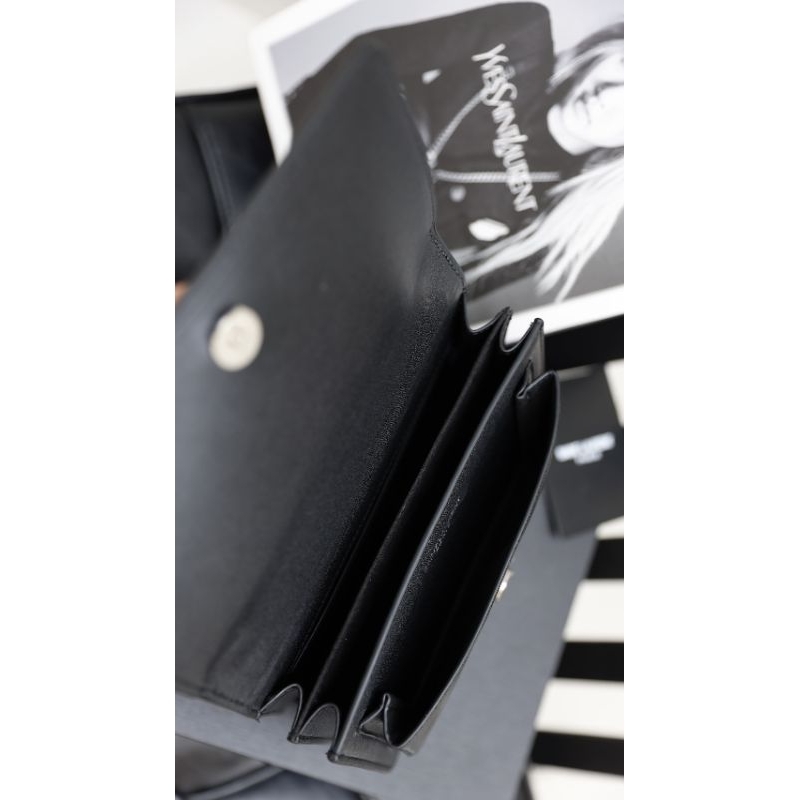 Túi xách nữ Y/S SUNSET sz24cm da xước vân đẹp dã man kèm hộp xịn