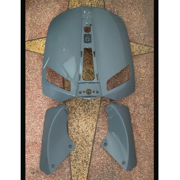 Cả bộ mặt nạ trước xe điện Vespa Dk Bike