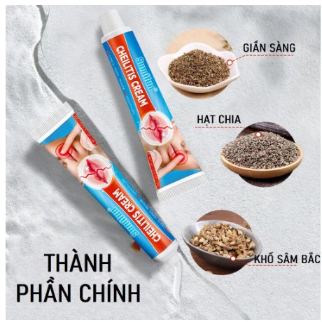 Kem Dưỡng Môi Giúp Dưỡng Ẩm Cho Môi, Cải Thiện Tình Trạng Khô, Nứt Nẻ, Giảm Thâm Sạm Môi,SUMIFUN Cheilitis Cream 20g,