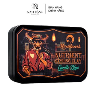 Sáp vuốt tóc Menitems Nutrient Styling Clay Gentle Blue 50g/100g