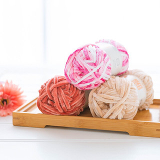 Len nhung Chenille sợi 6mm