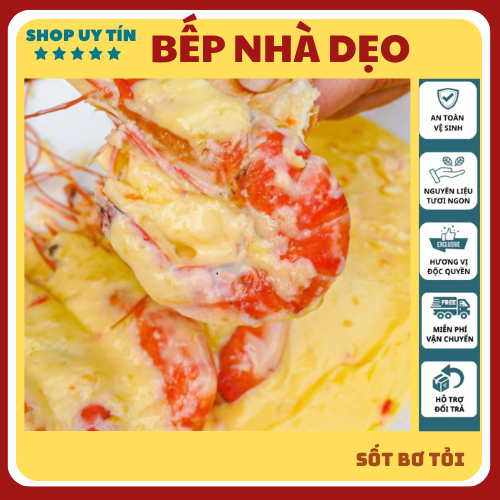 Sốt bơ tỏi 450gr thơm ngon không chất bảo quản đậm vị nhà làm