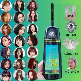  Lược Nhuộm Tóc 500ml,38 Màu Thời Trang,Phủ Bạc,An Toàn Da Đầu Mùi Thơm Nhẹ,Lên Màu Dễ Dàng,Chính Hãng Ocadar 