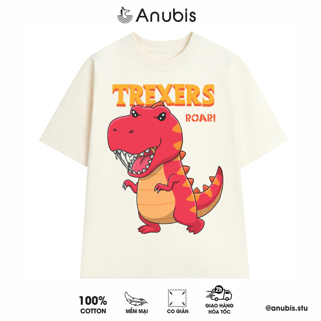 Áo Thun Khủng Long T-rex Unisex | Anubis Store