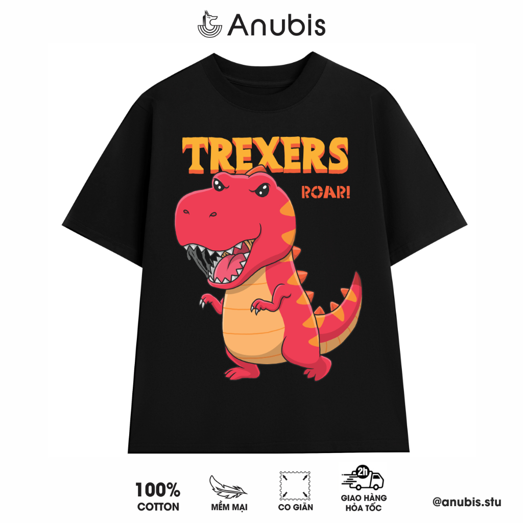Áo Thun Khủng Long T-rex Unisex | Anubis Store