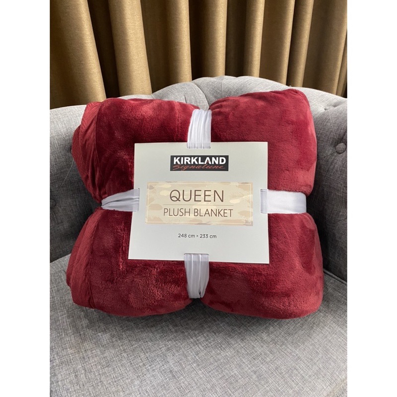 Chăn Lông Cừu KIRKLAND BALANKET QUEEN Siêu Mượt Siêu Ấm.