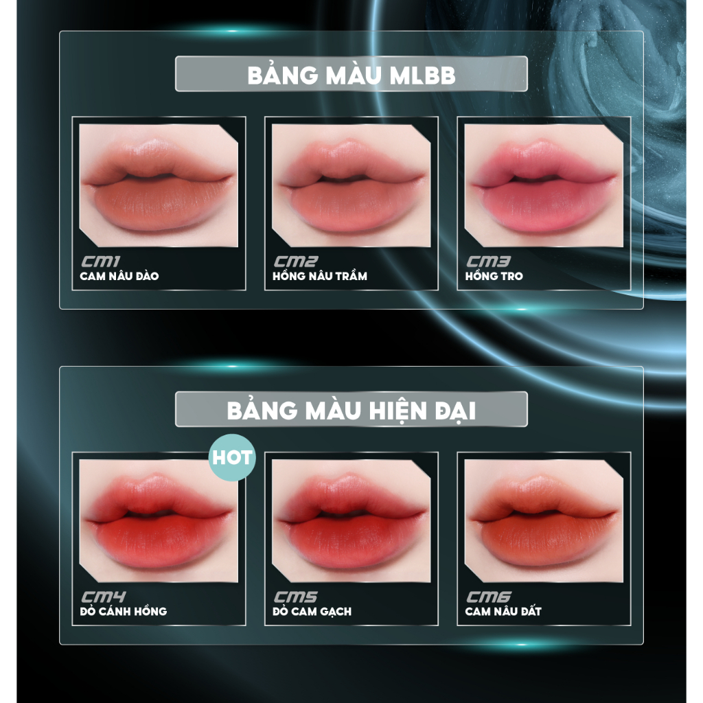 Son Kem Lì Merzy Cyber Mellow Tint 4g