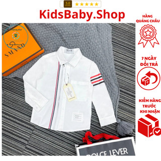 Áo sơ mi THOM khóa cho bé trai, bé gái hàng quảng châu sc