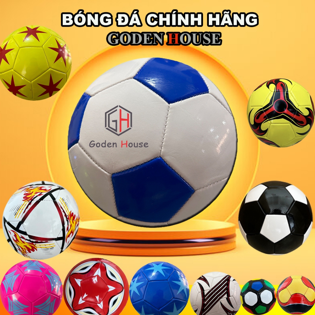 Bóng đá tiêu chuẩn thi đấu full 50 mẫu  GodenHouse banh đá bóng cao cấp loại 1 bảo hành 12 tháng