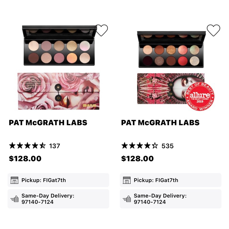 Bảng phấn mắt Pat McGrath Mothership Bronze, Huetopian Dream, Divine Rose I-II $128