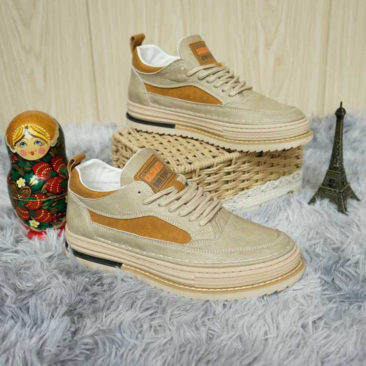 Giày Thê Thao Da Nam Cao Cấp Tăng Cao Bí Mật 7 Cm Cho Anh Em