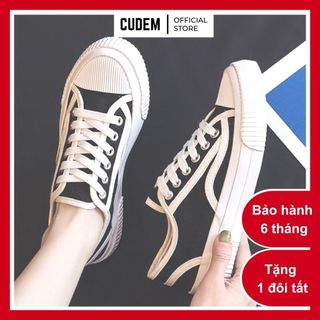 Giày thể thao nữ bánh mì đế thấp ôm chân kiểu dáng trẻ trung năng động S26
