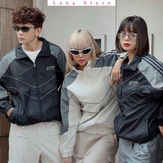 Áo khoác dù dodgers logo thêu chất dù 2 lớp unisex form rộng nam nữ