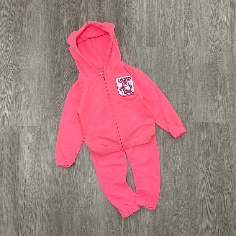 Set bộ khoác nỉ gấu Lotso và Thỏ Stella lou cho bé gá