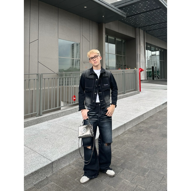 Áo khoác OMBRE JACKET JEANS VER 2
