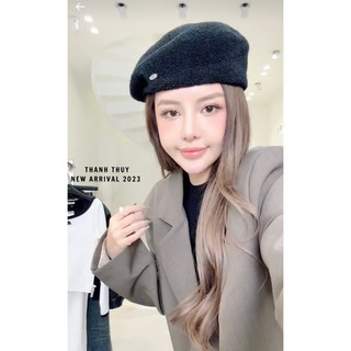 Mũ nồi dạ cừu siêu nhẹ cho nữ