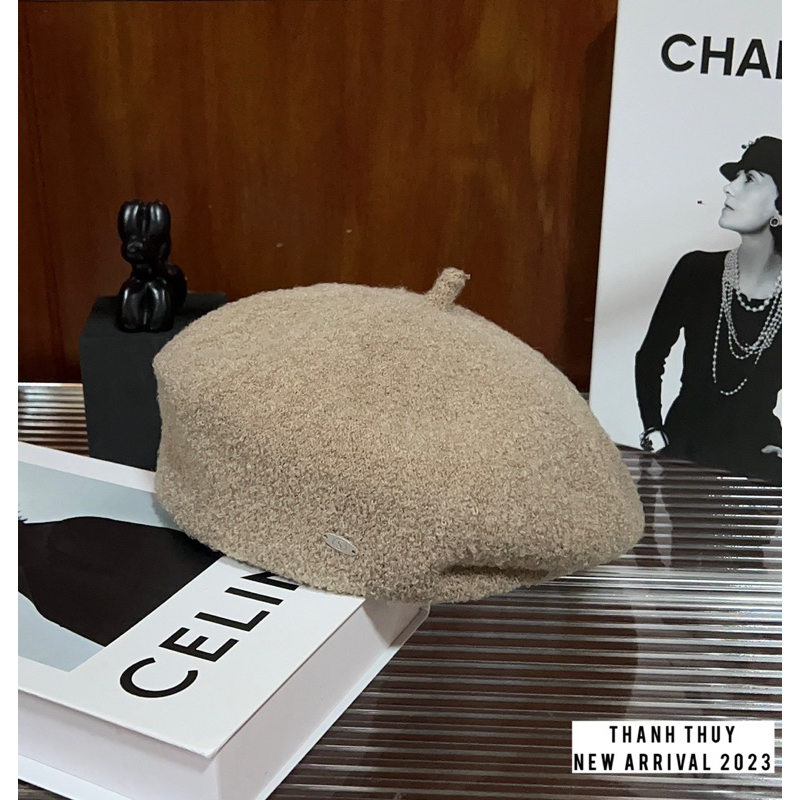 Mũ nồi dạ cừu siêu nhẹ cho nữ