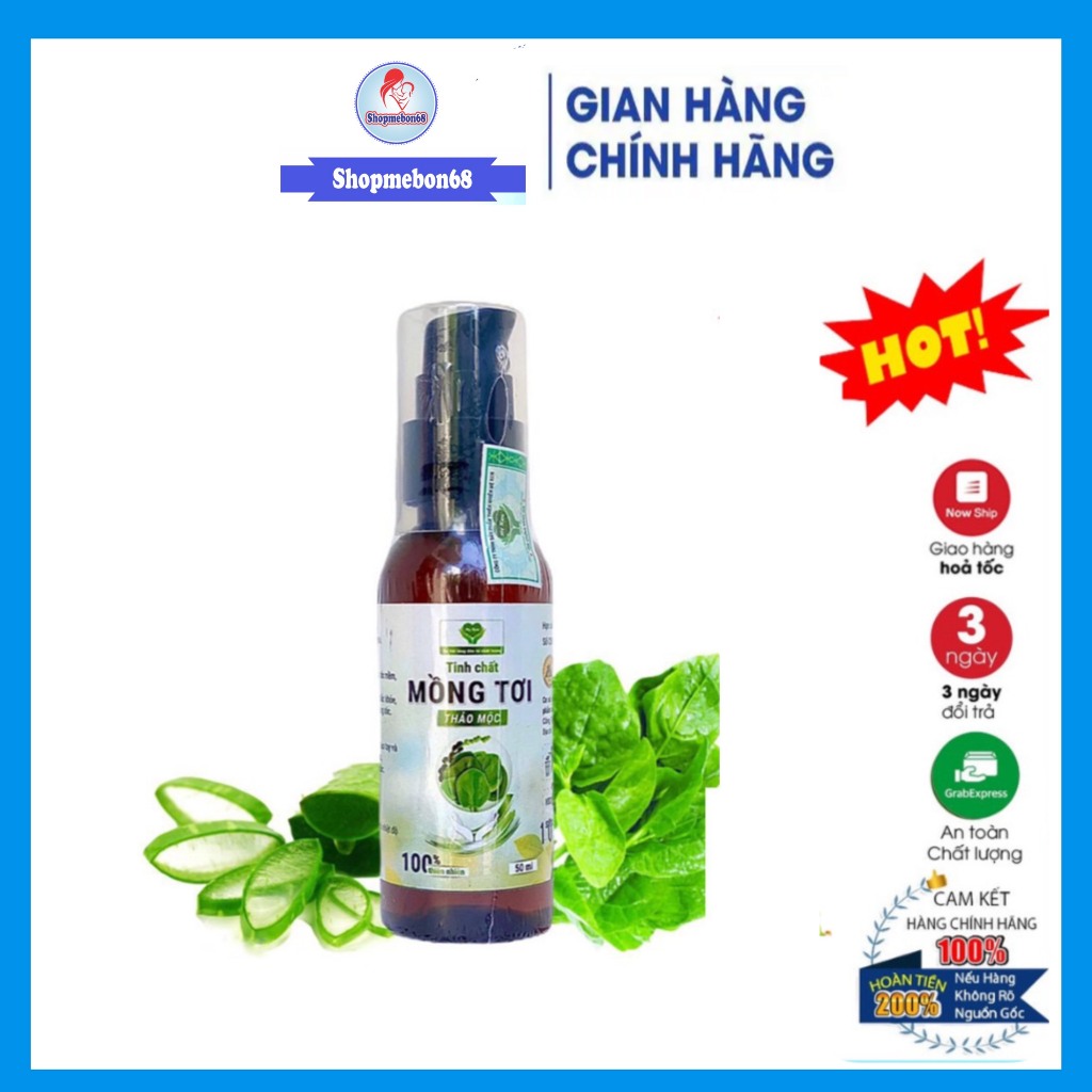 TINH CHẤT THẢO MỘC MỒNG TƠI 50ml
