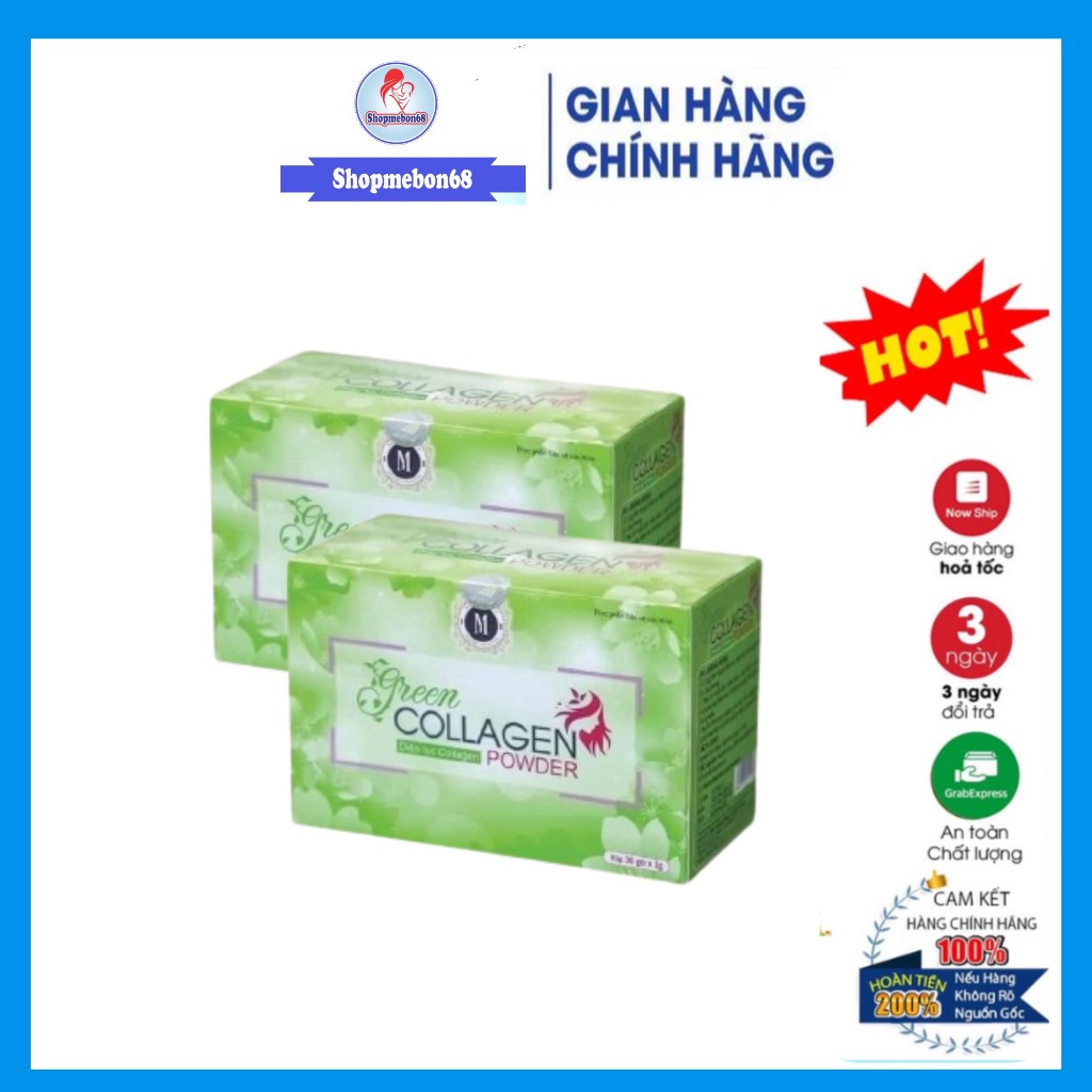 Combo 2 hộp Diệp lục collagen