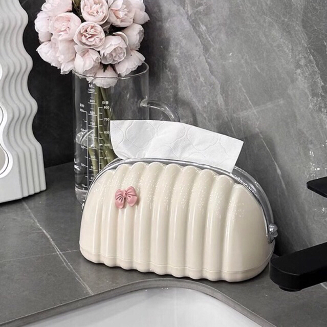 ❤️Freeship❤️ Hộp Đựng Khăn Giấy SÒ NƠ siêu xinh để bàn