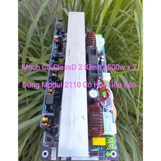 Mạch công suất âm thanh class D 2 kênh 2500W x2 ( 2110 CHẠY ÁP CAO +-150v)