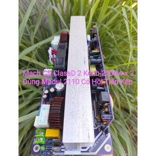 Mạch công suất âm thanh class D 2 kênh 2500W x2 ( 2110 CHẠY ÁP CAO +-150v)