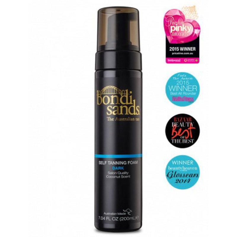 NHUỘM NÂU DA TẠM THỜI - TANNING DA NÂU BONDI SANDS MÀU ULTRA DARK - LIGHT