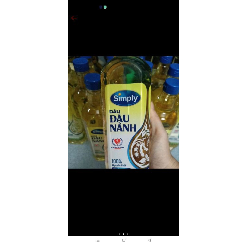 Dầu ăn Simple ( hsd t9/2025)