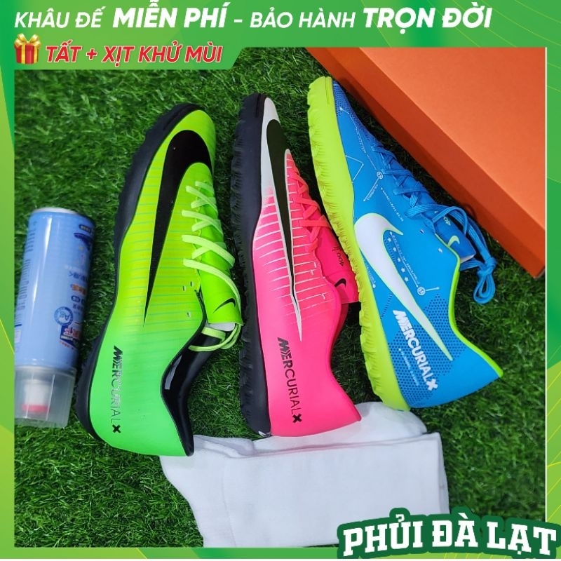 Giày bóng đá Vic 6 có khâu thêm full đế