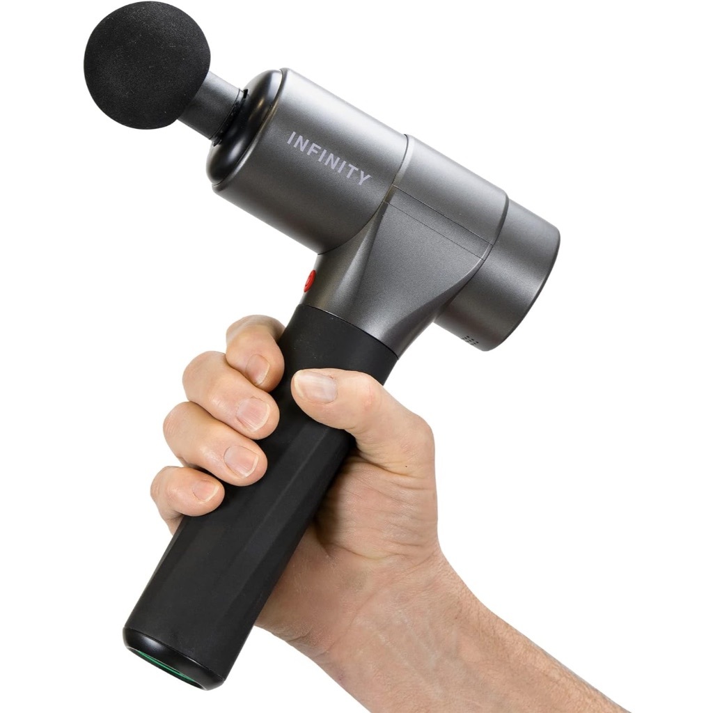 Súng Massage Cầm Tay INFINITY Pro , Full body, Máy Mát Xa Cổ Vay Gáy Cầm Tay, Đau Cứng Cơ