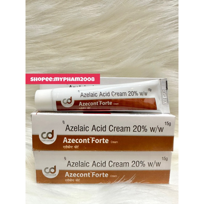 Cream giảm mụn ,mờ thâm Azecont Forte 15%- 20%