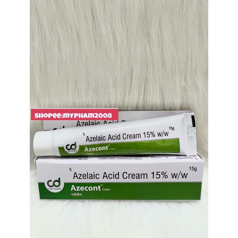 Cream giảm mụn ,mờ thâm Azecont Forte 15%- 20%
