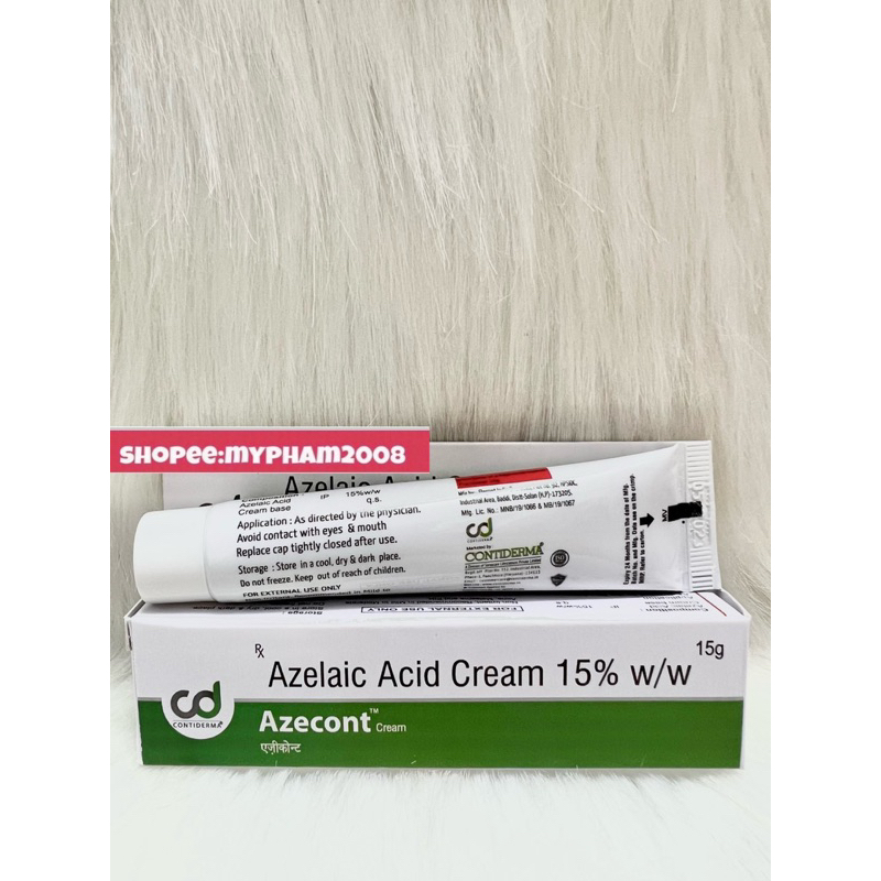 Cream giảm mụn ,mờ thâm Azecont Forte 15%- 20%