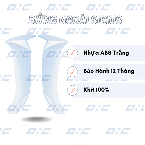Yếm ngoài bửng ngoài sirius