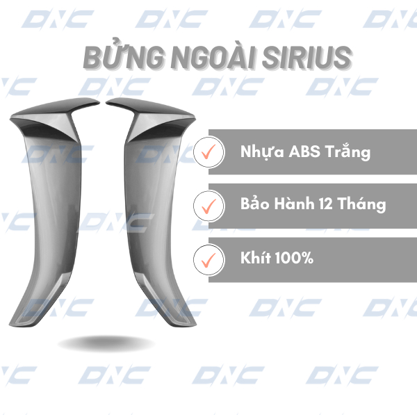 Yếm ngoài bửng ngoài sirius