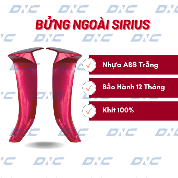Yếm ngoài bửng ngoài sirius