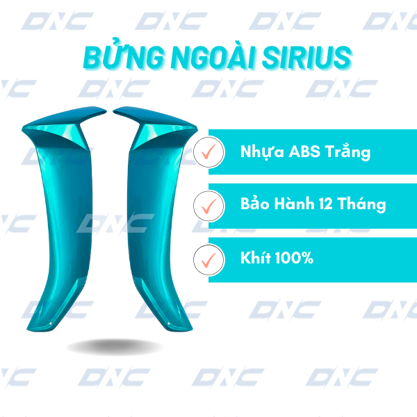 Yếm ngoài bửng ngoài sirius