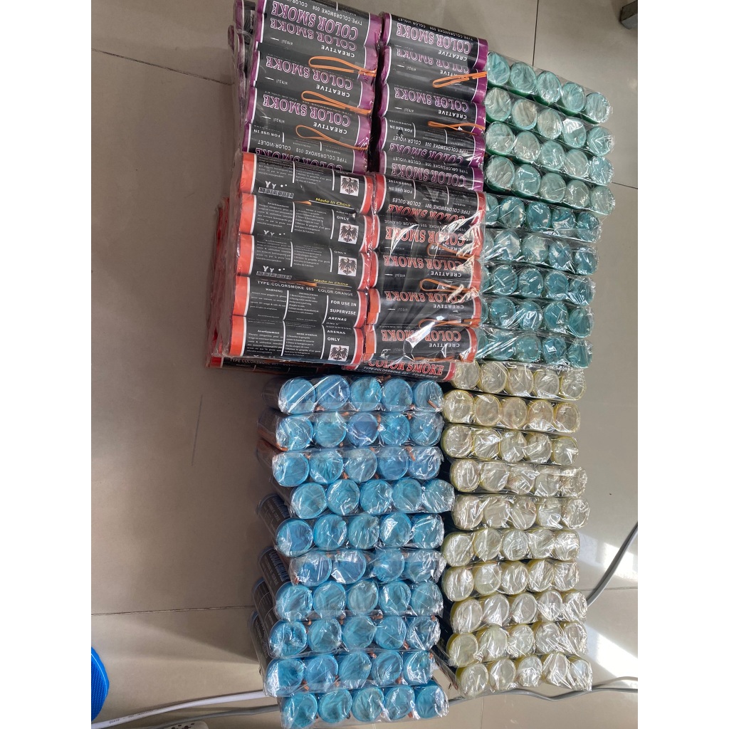 Ống phun màu quay video, test pccc