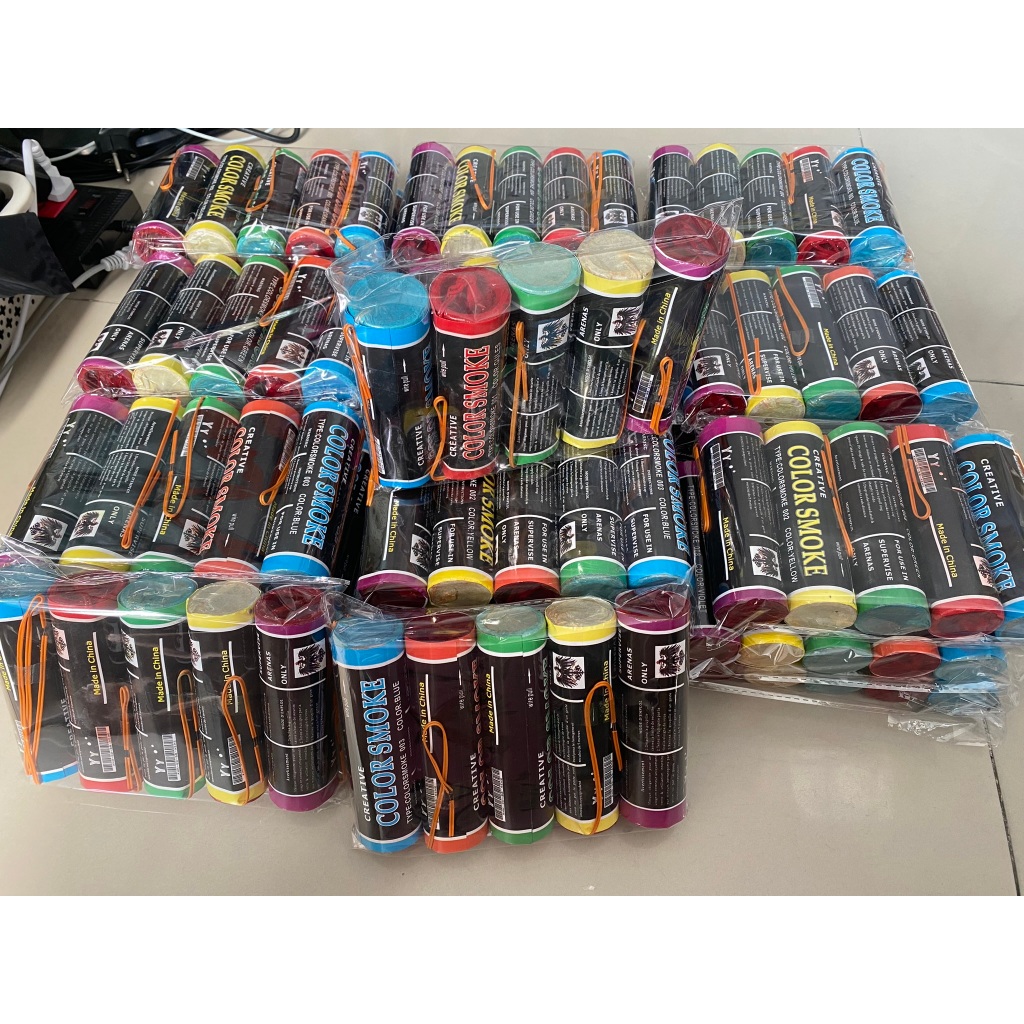 Ống phun màu quay video, test pccc