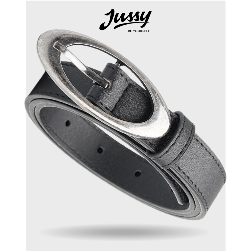Thắt Lưng Nữ Bản Nhỏ Mặt Khóa Oval JTL16 Jussy Official Dây Nịt Nữ Cao Cấp Thời Trang Trẻ Trung Chất Da PU Bền Chắc