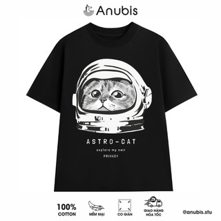 Áo thun mèo phi hành gia | anubis store