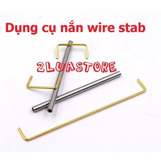 Set 2 thanh dụng cụ nắn thẳng wire stab bàn phím cơ | wire straightener | 2luastore