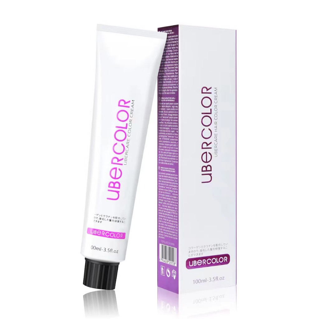 Thuốc nhuộm tóc NÂU CARAMEL, NÂU BƠ không tẩy lên từ nền đen, tặng kèm trợ nhuộm và găng tay | Bill Hair, Billhair