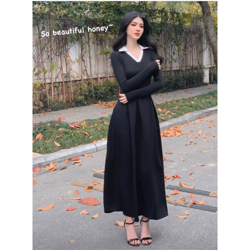 Đầm QCCC cổ polo size L new