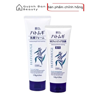 Sữa Rửa Mặt Trắng Da Hạt Ý Dĩ Hatomugi Naturie